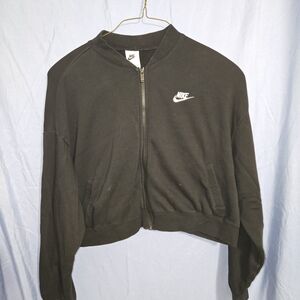 Nike Women's Black Crop Jacket